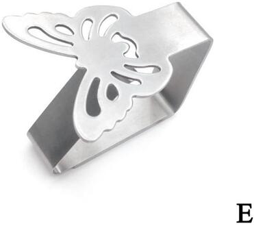 1Pc Antislip Eettafel Clip Staal Materiaal Restaurant Essentiële Keuken Tafelkleed Voor Picknick Clip Bevestiging E5J1