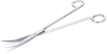 1Pc Aquarium Tank Aquatic Plant Rvs Gereedschap Sets Aquascaping Kit Pincet Schaar Spatel Gebogen Dierbenodigdheden 4