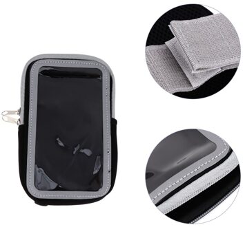 1Pc Arm Bag Handige Mobiele Telefoon Toetsen Pouch Fietsen Running Arm Pouch