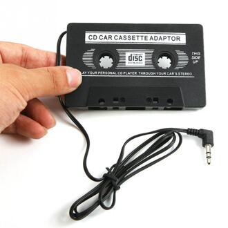 1pc Audio Auto Cassette Adapter Converter 3.5 MM Voor Iphone Ipod MP3 AUX CD