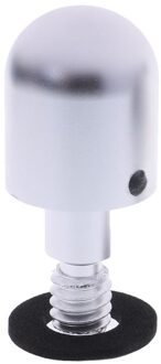 1Pc Auto Achterbumper Spike Guard Protector Voor Benz SMART Fortwo Anti Botsing ronde hoofd sliver