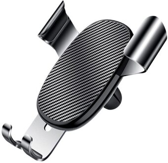 1Pc Auto Air Outlet Telefoon Rack Telefoon Navigatie Houder Draaibare Telefoon Beugel Universele Telefoon Ondersteuning Zwart