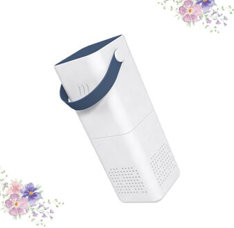 1Pc Auto Luchtreiniger Anion Air Cleaner Auto Luchtverfrisser Draagbare Auto Luchtreiniger Voor Thuis Winkel (Groen) donker blauw