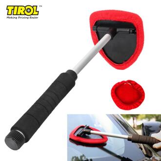 1pc Auto Mop Schoonmaken Ramen Voorruit Fog Schoonmaken Tool Borstel Wassen Doek Veeg Stofdoek Auto Voorruit Reinigingsborstel