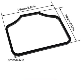 1Pc Auto Motor Start Card Key Positie Trim Frame Houder Fixer Beperken Stopper Sticker Decoratie Accessoires Voor Tesla Model 3