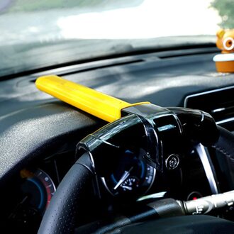 1Pc Auto Stuurslot Rotary Stuurslot Lichtmetalen Stuurwiel Anti-Diefstal Slot Voor Auto Vrachtwagen wiel Auto Accessoires