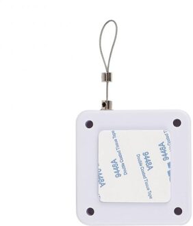 1Pc Automatische Deurdranger Deur Beugel Sets Spanning Deur Operator Deur Laden Rawstring Deur Punch-Gratis Automatische Sensor 1stk wit
