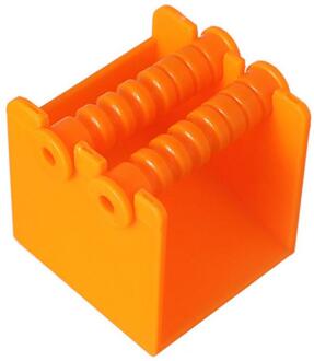 1Pc Automatische Meloen Zaad Dunschiller Plastic Meloen Zaad Machine Beschietingen Machine Lui Artefact Opener Tool Voor Huishoudelijke Gadgets oranje