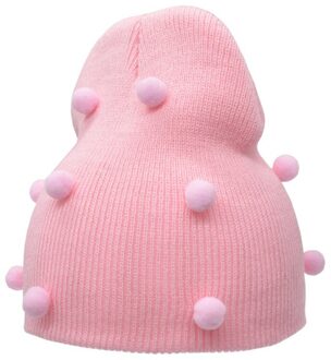 1Pc Baby Hoed Lente Herfst Baby Hoed Sjaal Voor Jongens Meisjes Gebreide Cap Winter Warm Effen Kleur Kinderen Herfst en Winter Cap 02