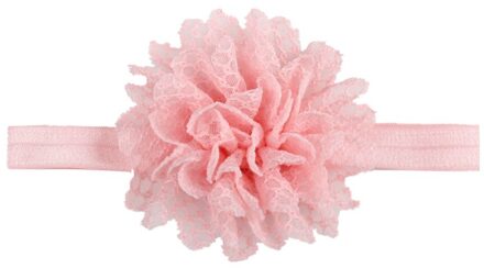 1Pc Baby Peuter Jongen Meisje Leuke Bloem Hoofdband Hoge Elastische Kant Haarband Effen Kleur Kids Hoofddeksels Haar Accessoires 04