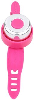 1Pc Baby Scooter Bel Mooie Kinderen Fietsbel Riem Fiets Bel Grappige Fiets Accessoire Voor Kids Bike Gebruik rooskleurig
