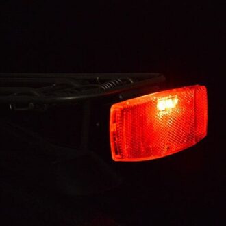 1Pc Back Reflecterende Board Mountainbike Mtb Fiets Rack Tail Veiligheidswaarschuwing Lamp Cycling Bike Rear Reflector Licht Rood