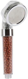1Pc Bad Douchekop Hoge Drukverhoging Waterbesparing Filter Ballen Bead Utility Hoofd Met Negatieve Ionen geactiveerd
