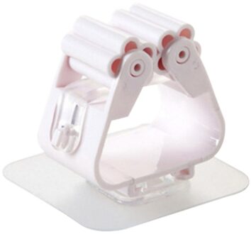 1Pc Badkamer Keuken Traceless Wastafel Bespaar Ruimte Organizer Wall Mount Hook Holder Adhesive Opbergrek Punch-Gratis Sticky WH