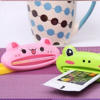 1Pc Badkamer Thuis Cartoon Tube Rolling Holder Squeezer Tandpasta Dispenser Tandenborstel Houders Sanitair Accessoires