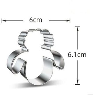 1Pc Bakken Accessoires Biscuit Mould Rvs Cookie Cutter Kitchen Tools Schapen Shape Cake Fondant Mold