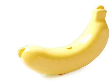 1Pc Banana Trip Outdoor Reizen Opbergdoos Leuke Banaan Case Protector Box Container Trip Outdoor Lunch Fruit Opbergdoos houder geel