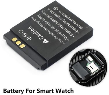 1PC Batterij Voor Slimme Horloge dz09 SmartWatch Batterij Vervangende Batterij Voor Slimme Horloge dz09
