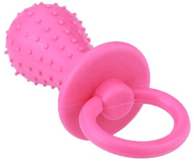1PC Bell Vorm Rubber Hond Speelgoed Hond Interactieve Rubber Kat Puppy Speelgoed Huisdier Molaire Tool Speelgoed voor kauwen (Willekeurige Kleur)