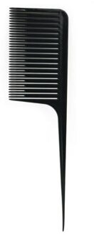 1Pc Beroep Verven Kam Weave Kam Staart Pro-Haar Verven Kam Weven Snijden Kammen Haar Borstel Voor Kappers salon zwart