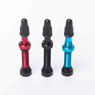 1Pc Bicycle 48mm Presta Valve For Road MTB Bicycle Tubeless Tires Brass Core Alloy Stem Tubeless Sealant Compatible