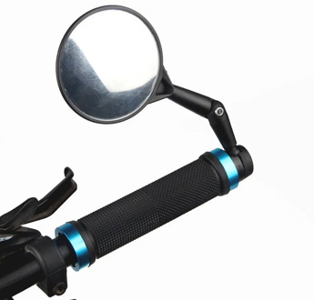 1PC Bicycle Handlebar End Mirrors 360 Rotating Durable Bike Rear View Mirrors Cycling Equipment Accessories