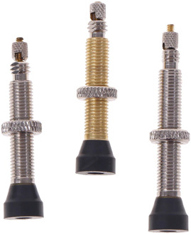 1PC Bicycle Presta Valve For Road MTB Bicycle Tubeless Valve Tires Brass Core Alloy Stem Tubeless Sealant Compatible