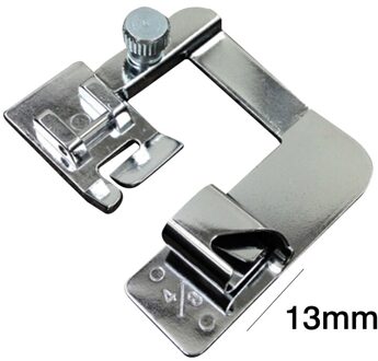 1PC Binnenlandse Naaimachine Voet Presser Rolzoom Voeten Set voor Brother Singer Naaien Accessoires 3 Size 13mm