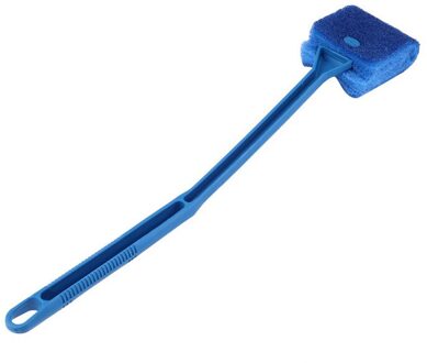 1Pc Blauw Plastic Aquarium Aquarium Algen Cleaner Glass Plant Reinigingsborstel Voor Woonkamer Hotel En Badkamer
