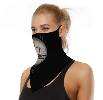 1Pc Bloemenprint Multifunctionele Sjaal Hals Cover Gezichtsmasker Fietsen Balaclava Bandana Sjaal Cap Hoofddeksels Outdoor Sport accessoire
