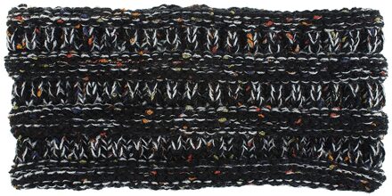 1Pc Bohemen Capelli Haar Accessoires Vrouwen Mode Warm Houden Breien Hoofdband Handgemaakte Sport Haarband Brede Zijde Haarband zwart