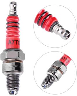 1Pc Bougie CR7HSA Atrtc Hoge Prestaties 3-Elektrode Voor GY6 50cc-150cc Scooter Motorfiets 10Mm Bougie accessoires