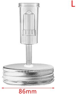 1Pc Brede Mond Mason Jar Gisting Deksel Premium Mason Jar Fermenteren Deksel Gisting Kit Voor Brede Mond Potten