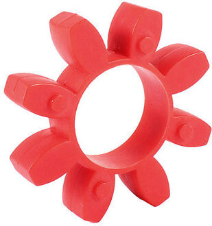 1pc Buitenste Dia. 40mm/55mm/65mm/80mm/95mm/105mm/120mm /135mm PU Koppelingsschacht Center Spider Koppeling Damper Rood GR55 120MM