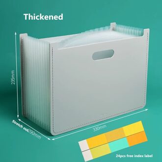 1Pc Bureau Bestand Map Document Papier Organisator Opslag Houder Multilayer Uitbreiden Box School Kantoorbenodigdheden