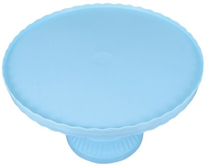 1Pc Cake Display Stand Bruiloft Verjaardag Cake Stand Wedding Party Dessert Cake Houder Cupcake Display Stand Dessert Organizer licht blauw