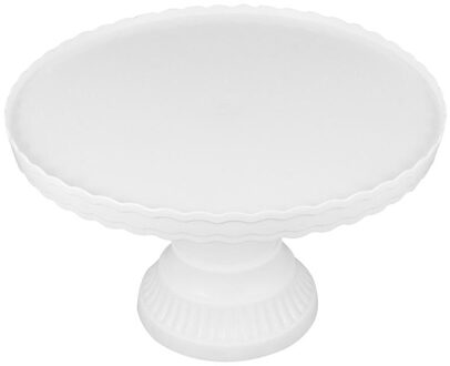 1Pc Cake Display Stand Bruiloft Verjaardag Cake Stand Wedding Party Dessert Cake Houder Cupcake Display Stand Dessert Organizer wit