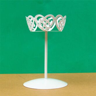 1Pc Cake Stand Afneembare Kleine Cake Display Rack Ijzeren Wielen Cupcake Plank Cake Dessert Ijzer Houder Bruiloft Verjaardag Levert 04