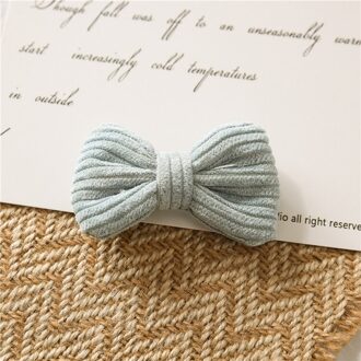 1Pc Candy Kleur Boog Haarspeld Zachte Katoen Schattige Baby Meisjes Geknoopt Bb Clip Haar Clip Koreaanse Zoete Haarspeldjes Roze baby Hairclip 03