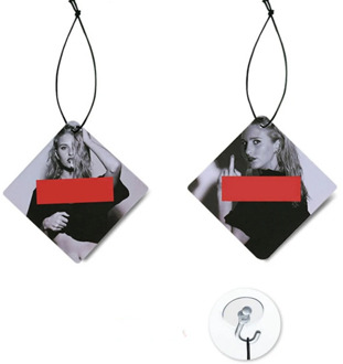 1PC Car Perfume Papers Hanging Pendant Car Air Freshener Rear View Mirror Ornament Car Interior Auto Car Styling