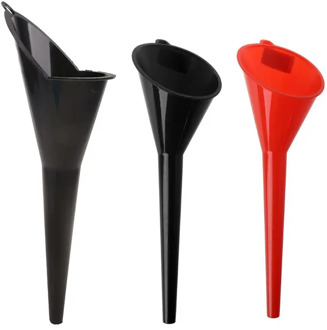 1Pc Car Refueling Multi-Function Plastic Long Neck Oil Funnel for All Automotive Oil