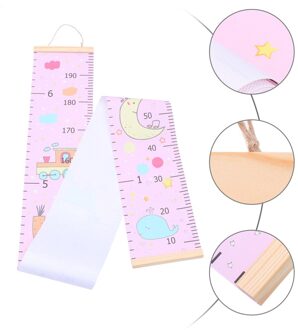 1Pc Cartoon Hoogte Record Heerser Hoogte Meten Gereedschap Opknoping Hanger Voor Kinderen