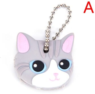 1Pc Cartoon Siliconen Beschermende Key Case Cover Voor Sleutel Controle Stofkap Houder Organizer Woonaccessoires Benodigdheden