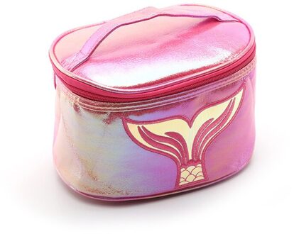 1Pc Casual Mermaid Make Up Tas Vrouwen Reizen Cosmetische Cases Grote Capaciteit Wassen Opbergtas RR
