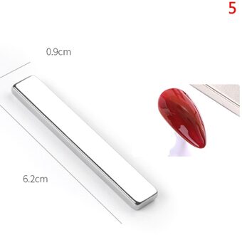 1Pc Cat Eye Magnetische Stok 3D Effect Sterke Magneet Slice Board Uv Gel Nail Tool Diy 5-60cm