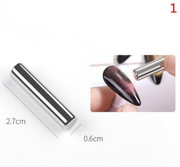 1Pc Cat Eye Magnetische Stok 3D Effect Sterke Magneet Slice Board Uv Gel Nail Tool Diy