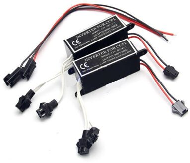 1Pc Ccfl Inverter Voor Ccfl Angel Eyes Light Halo Ring Spare Ballast Case Voor Elke Auto Ggg #