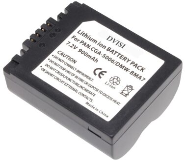 1Pc CGA-S006 CGR CGA S006E S006 S006A BMA7 DMW BMA7 Oplaadbare Batterij voor Panasonic DMC FZ7 FZ8 FZ18 FZ28 FZ30 FZ35 FZ38 FZ50