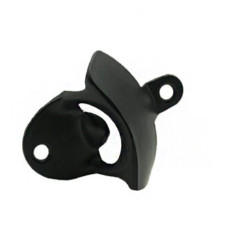 1Pc Chic Vintage Flesopener Antiek Ijzeren Muur Gemonteerd Bar Bier Wijn Glazen Fles Cap Opener Keuken Bar Party gereedschap zwart