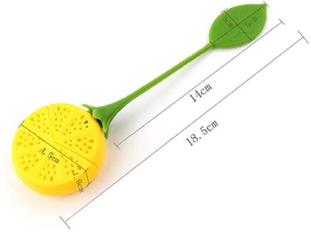 1Pc Citroen Vorm Thee Zetgroep Rvs Ball Leaf Theezeefje Voor Brouwen Apparaat Herbal Spice Filter Keuken gereedschap